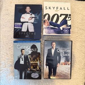 Collection of 007 DVDs